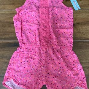 NWT girls romper